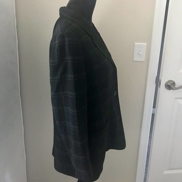 Emanuel Emanuel Ungaro Striped Black Blazer - Picture 4 of 6